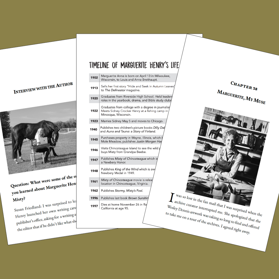 Young Reader Edition: Marguerite, Misty and Me