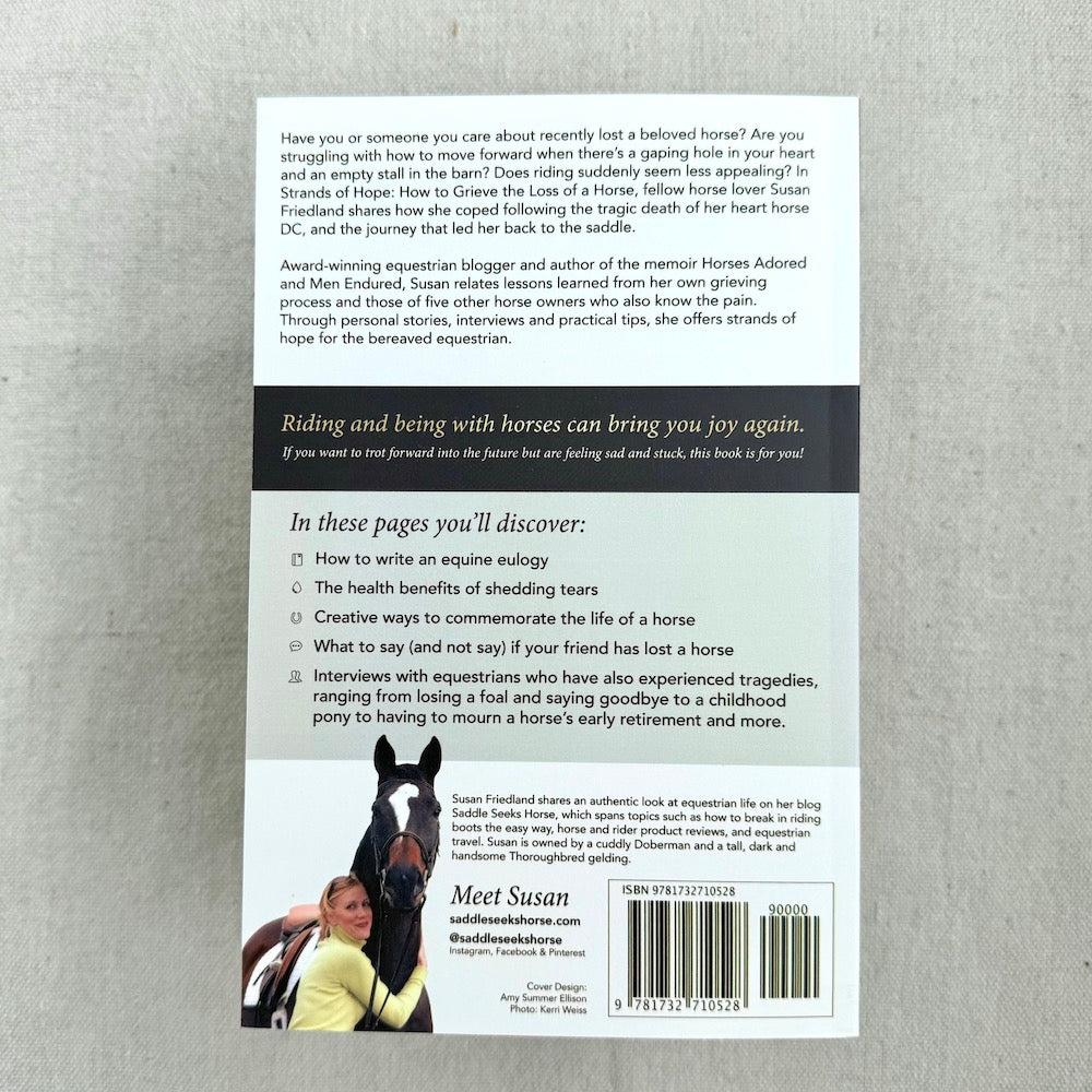 Strands of Hope: How to Grieve the Loss of a Horse | Susan Friedland